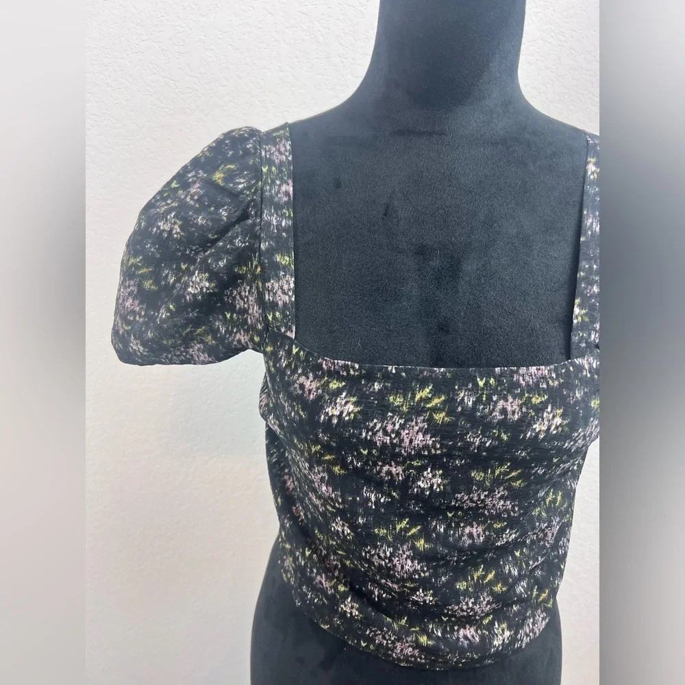 Madewell Gemma Puff Sleeve Top Size XS